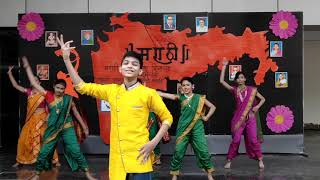 Marathi Diwas dream team performance [upl. by Anerok]