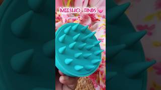 Hair Scalp Massager Shampoo Brush  Meesho Finds 💕 scalpmassager ytshorts meesho [upl. by Kacey]