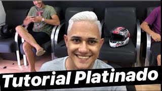 TUTORIAL PLATINADO MASCULINO Passo a Passo [upl. by Emanuela65]