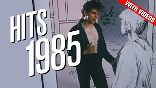 Hits 1985 1 hour of music ft Tears for Fears aha Stevie Wonder Heart Corey Hart OMD  more [upl. by Refeinnej884]