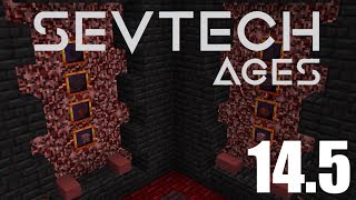 SevTech Ages 145 Nether Sludge amp Brick [upl. by Alvarez765]