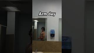 Arms getting leaner fyp gym gymtok fitness workout bodybuilding gymbro lift gymrat foryou [upl. by Moina205]