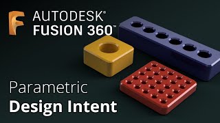 Change your designs quickly with user parameters  Fusion 360 Tutorial  Parametric Modeling Basics [upl. by Hescock]