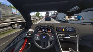 2022 BMW M8 COMPETITION  ETS2 151  GAMEPLAY  CAR MOD  HUNGARY MAP  CrashedGamer  2024 [upl. by Anneg361]