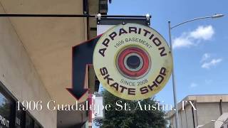 APPARITION SKATE SHOP WALKTHROUGH  BRYANS VLOG 005 [upl. by Ibbison]