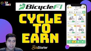 BicycleFi Gamified Cycle2Earn lifestyle app on blockchain [upl. by Eiznik399]