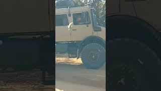 Unimog takes on Waroona Dam thisishowwedoit unimog4sale worldwidedelivery ada [upl. by Meade]