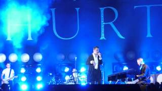 Hurts  Blind Live at VOLT Festival 2014 [upl. by Atinaj]