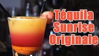 Cocktail Une Tequila sunrise [upl. by Neelia827]