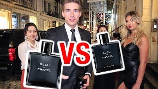 Bleu de Chanel EDT vs Bleu De Chanel EDP [upl. by Assertal895]