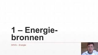 3HVG  Energie 1  Energiebronnen [upl. by Nylarat]