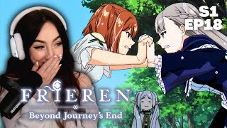 FIRST CLASS MAGE EXAM  Frieren Beyond Journeys End Episode 18 Reaction [upl. by Nealy]