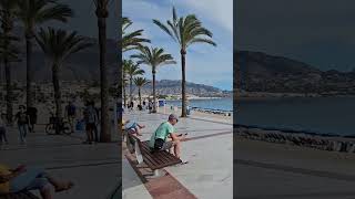 🚶‍♀️☀️ Albir Beach Is Relaxing But Benidorm’s Got My Heart AlbirBeach BenidormBound SunAndSand [upl. by Grace]