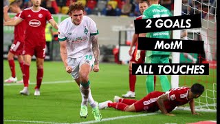 Josh Sargent 2 Goals vs Fortuna Düsseldorf  The game that sealed the Norwich City transfer [upl. by Acinej]