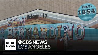 San Bernardino unveils new mural pointing to citys vibrant past and hopeful future [upl. by Barling860]