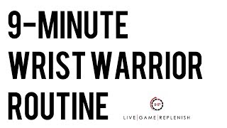 9MINUTE WRIST INJURY PREVENTION ROUTINE FOR GAMERS  A WALKTHROUGH [upl. by Brasca]