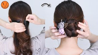 【自分で出来る】手抜きに見えない！サクッと簡単三つ編みヘアアレンジ [upl. by Eiuqcaj]