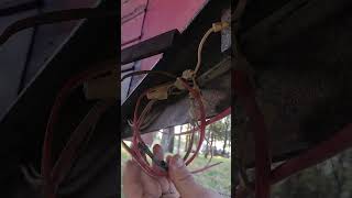 Wiring trailer lights and breaks 🤣 [upl. by Idnac]