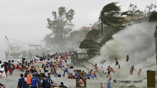 Terrible Catastrophe Devastates Spain  Massive Tornado Devastates Isla Cristina Huelva [upl. by Seuqramed]