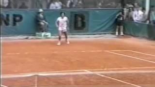 Tomas CarbonellAlberto Mancini Roland Garros 86 [upl. by Notnilc]