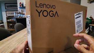 Sharing the unboxing experience of a new Lenovo Yoga 7i 2in1 convertible laptop direct from Lenovo [upl. by Imim]