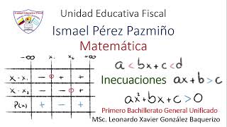 Inecuaciones P3 [upl. by Beckman772]