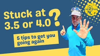 FIVE KEY PICKLEBALL TIPS to help you Break Out from 35  40  Pickleball Play [upl. by Anneuq413]