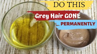 ⭐AWARDED Gray Hair Natural Home Remedies DIY  How to reverse WHITE HAIR Naturally  STOP Grey Hair [upl. by Annuahsal]