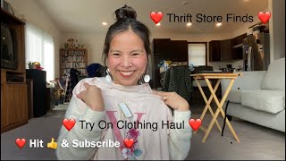 THRIFT STORE FINDS TRY ON CLOTHING HAUL ADIDAS VICTORIAS SECRET CALVIN KLEIN NIKE amp MORE [upl. by Spanos]