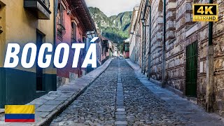 🇪🇨 4K LA CANDELARIA Bogota Colombia Walk amp Captions Tour [upl. by Fauver]