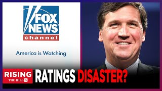 Foxs WAR On Tucker Carlson TANKS Viewership Key Demo PLUMMETS Rising [upl. by Valerie]