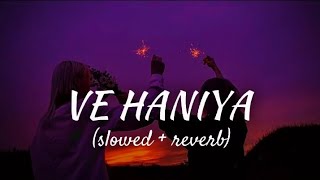 Ve Haniya slowed  reverb  Ravi Dubey  Sargun Mehta  Danny  rehan0781 [upl. by Eenat]