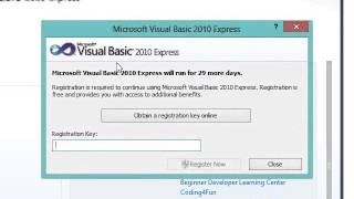 Visual basic 2010 expresss product key [upl. by Philomena]