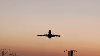 United States Air Force ONE in Rzeszow Plane takeoffs AFO Joe Biden in Poland [upl. by Ahmar]