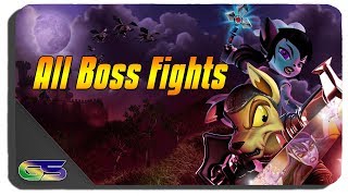 Neopets The Darkest Faerie All Boss Fights [upl. by Nalyt720]