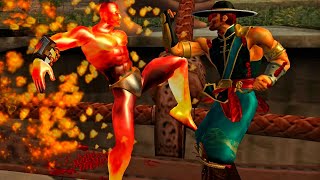 TAS Blaze vs Kung Lao  Mortal Kombat Deadly Alliance PS2 [upl. by Aihsenak484]