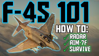 F4S BEGINNERS TUTORIAL in 10 Minutes  War Thunder [upl. by Barbee]