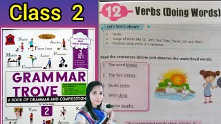 VERBS  DOING words Class 2 Unit 12  Grammar Troove  English GrammarAPS [upl. by Eelyma]