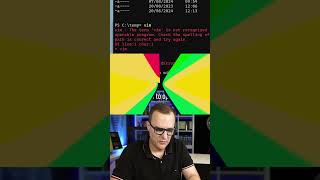 Vim on Windows But can you exit shorts linux windows wsl kalilinux [upl. by Gnilrad568]