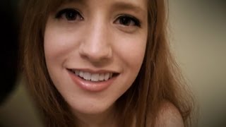 ASMR Brushing Face Camera and Binaural Mic [upl. by Fleta]