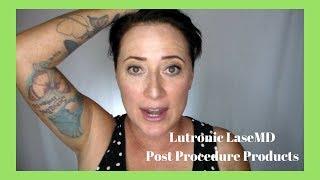 Lutronic LaseMD Post Procedure Products [upl. by Remsen]