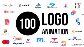 100 Best Logo Animation l 100 Best Motion logos l 100 Cool Logos l 100 Logo Intro [upl. by Bernard]