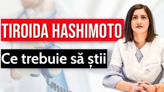 TIROIDA HASHIMOTO Ce trebuie să știi [upl. by Joacimah601]