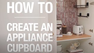 How To Install An Appliance Cupboard  Bunnings Warehouse [upl. by Yortal]