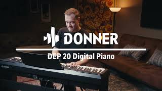 Good choice for beginners Donner DEP20 Beginner Digital Piano 88 Key I Donner Spotlight [upl. by Merry]