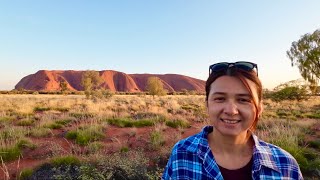 Full Uluru Base Walk Achieved at Sunrise with Kids Oct 24 [upl. by Helsell]