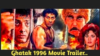 Ghatak Movie Trailer 1996 Sanny Deol Minakshi Danny [upl. by Ijneb758]