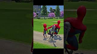 Venom kill power SpiderMan 😲😭 Shorts Gta5 Cartoon Viral shortsfeed [upl. by Meece96]