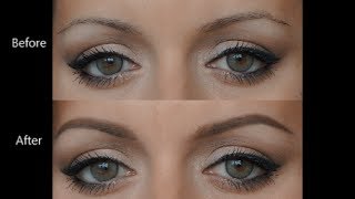 5 Minutes to Perfect Eyebrows  how I fill in and shape my thin overplucked eyebrows [upl. by Nylassej]