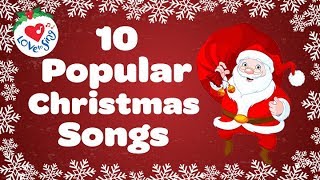 Top 10 Popular Christmas Songs and Carols Playlist 🎅 [upl. by Airla]